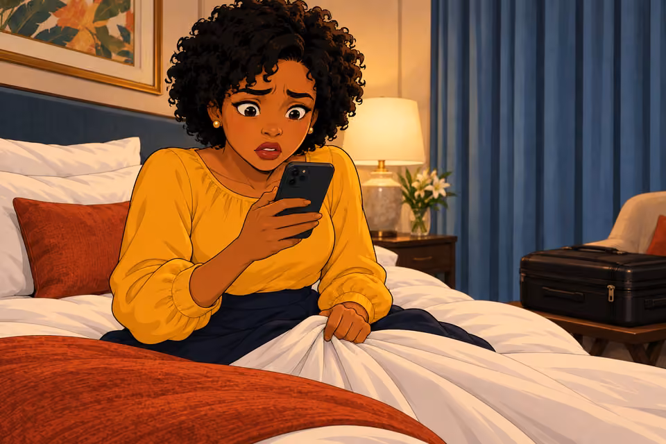 A warning makes her disappearance feel unsafe.