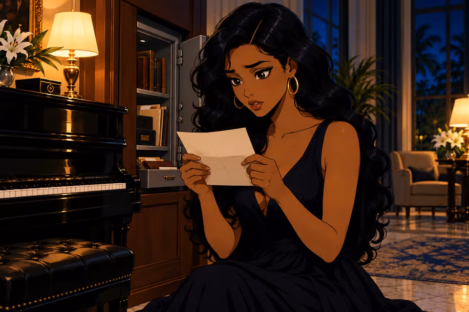 The letter is addressed to her.