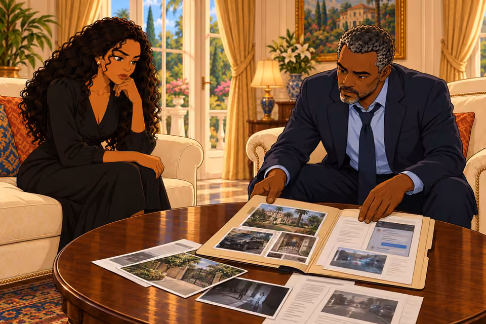 The folder contains photographs, documents and screenshots.