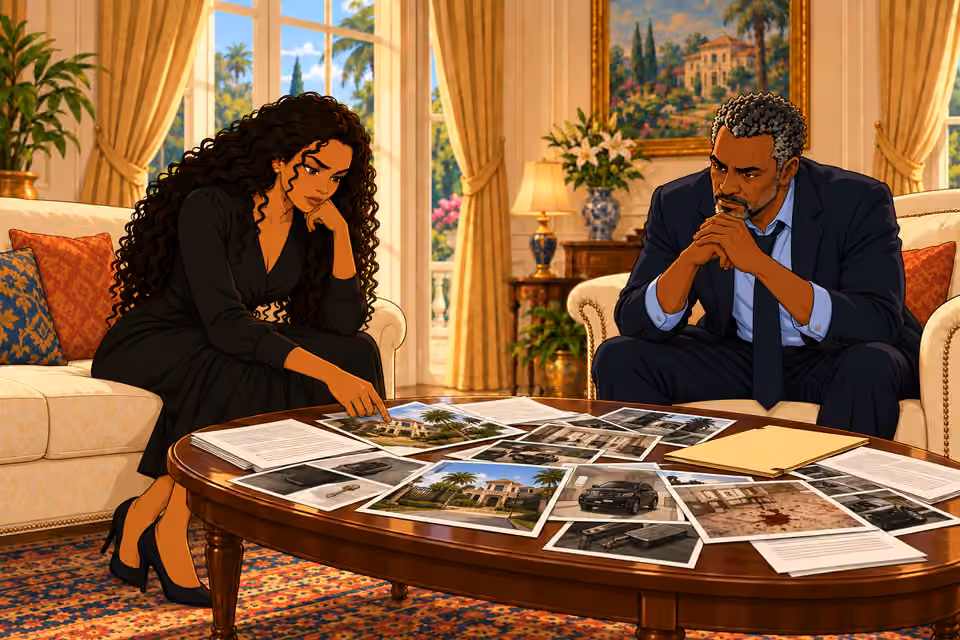Musa lays the evidence before her.