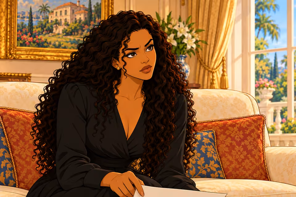 Amaka calmly asks why he is showing her.