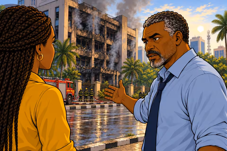 Musa confirms that the crucial evidence burned.