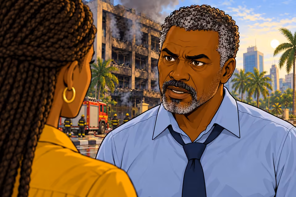 Musa believes Amaka is waiting rather than running.