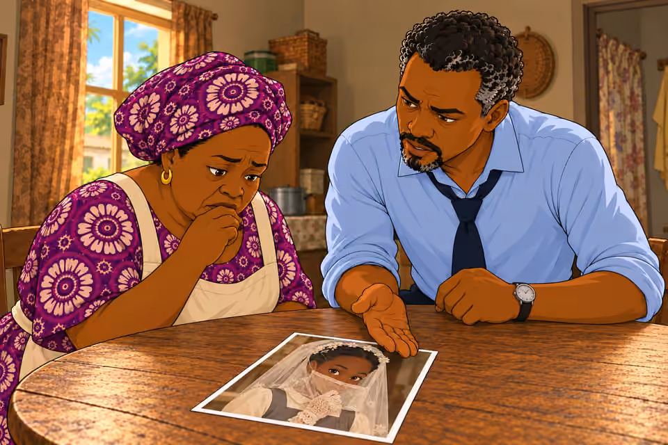 He asks who the girl is.