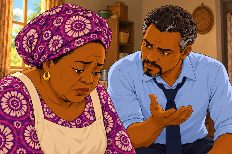 He realizes Mama Tutu knew.