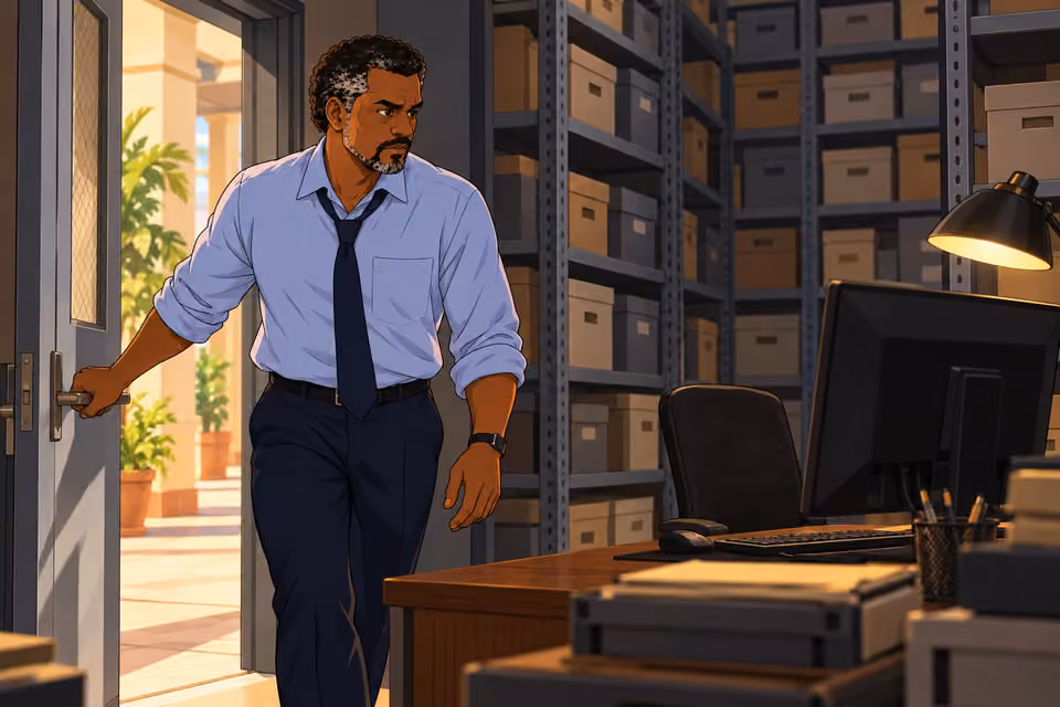 Musa goes to the surveillance archive.