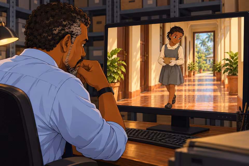 Adaeze appears in older footage.