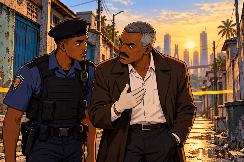 Durojaiye tells Raji the murder was personal.