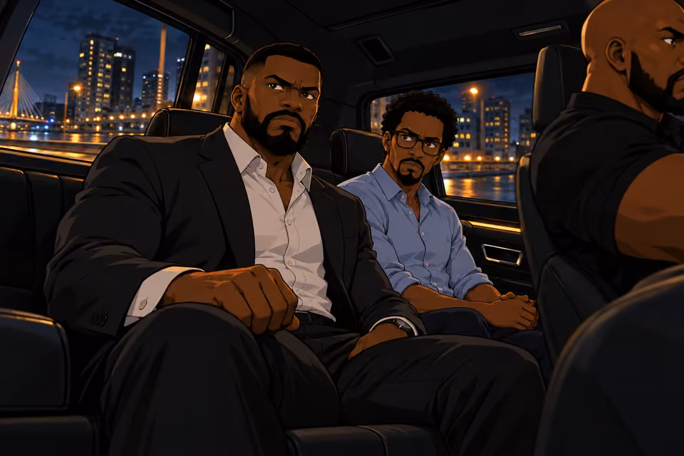 Olumide prepares for confrontation.