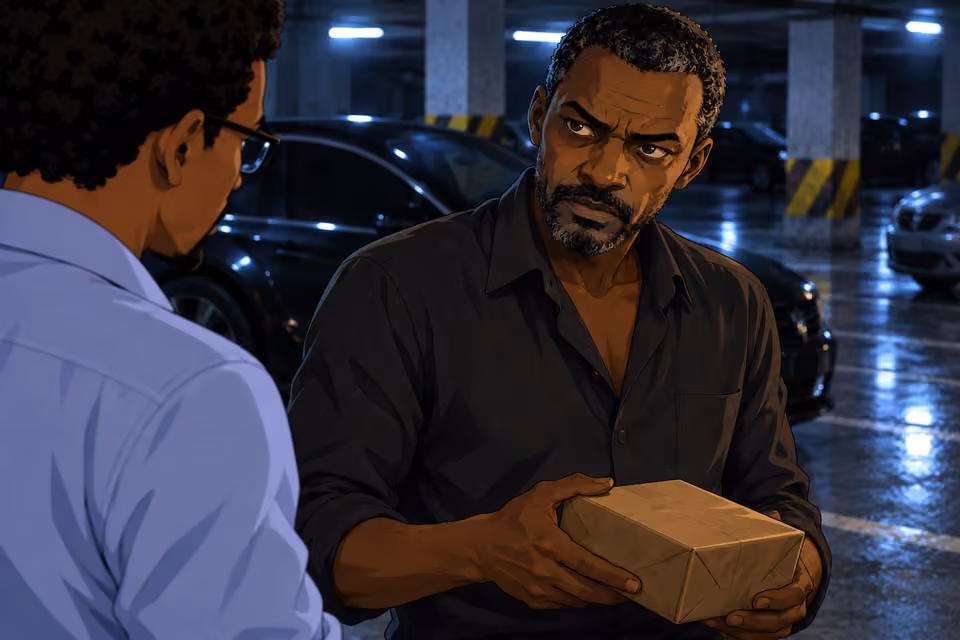 Taiwo becomes recognizable in the footage.