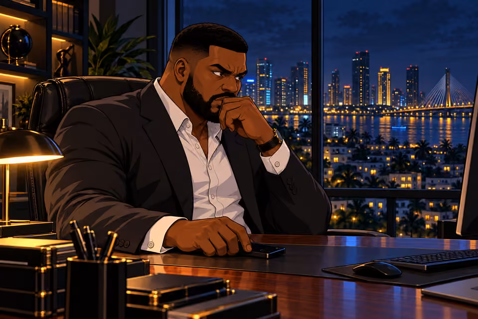 Olumide questions the betrayal.