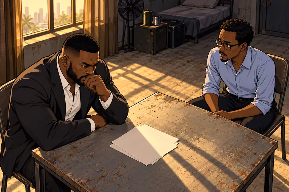Olumide weighs Jide’s story.