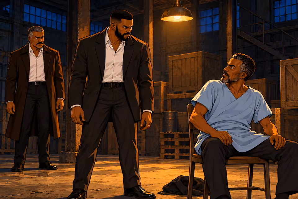 Taiwo discovers the warehouse trap