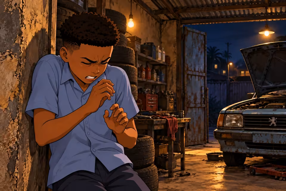 Demola braces himself as tension reaches its breaking point.