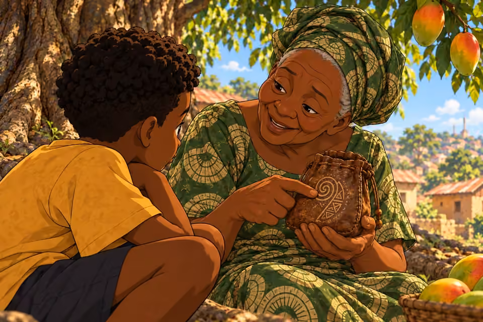 Iyaafin explains that the ancient mark holds ancestral secrets.