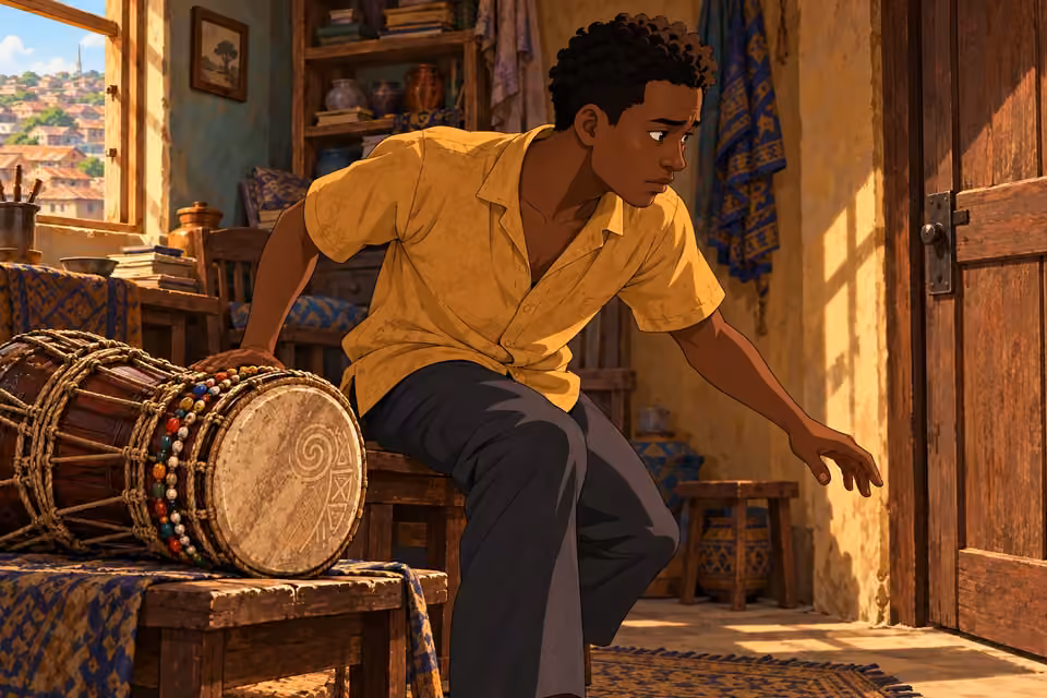 Ayo turns toward the door with renewed urgency.