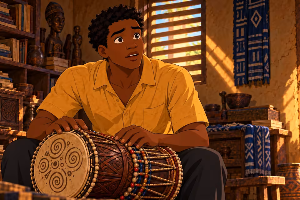 Ayo realizes the mark may offer a way to find Abisola.