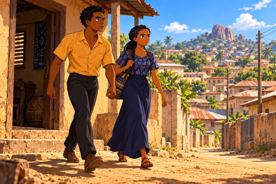 Ayo and Ifáyemi set out into Ibadan in search of answers.