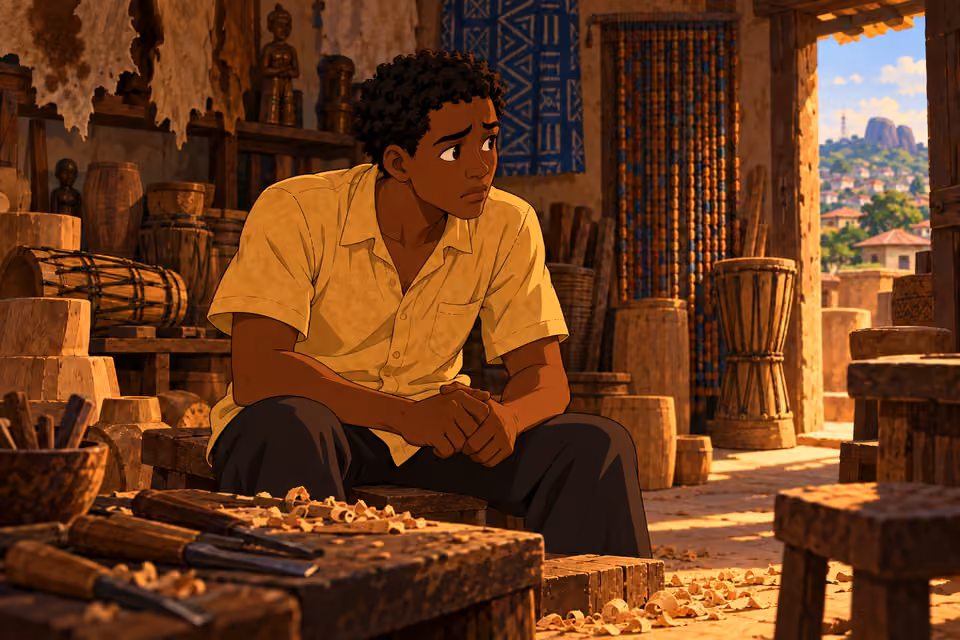 Ayo struggles with the risks behind Baba Ayinde’s answer.