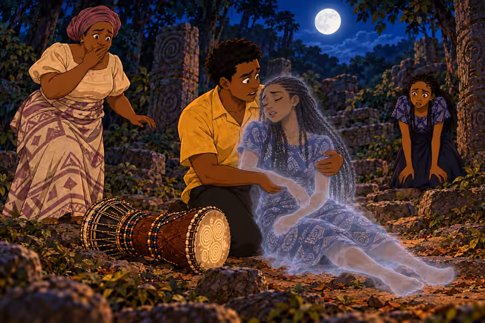 Mama Ronke arrives and sees Abisola’s weakened spirit.