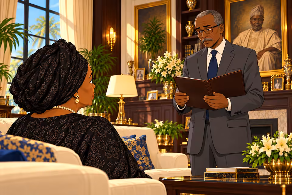 Adeyemi reads Grace inheritance