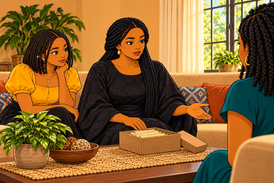 Oritoke welcomes Folake into the family