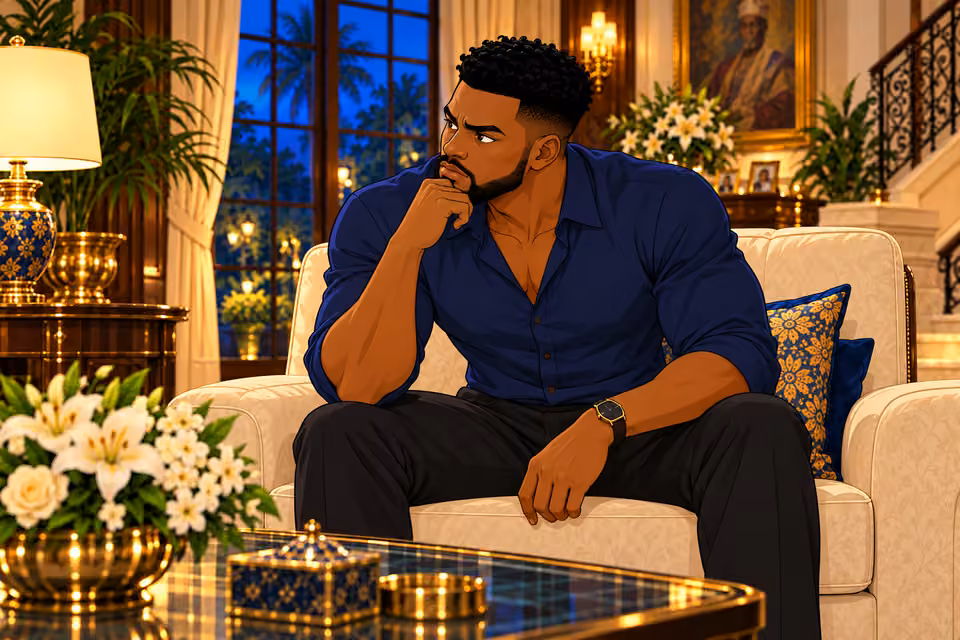 Bayo questions the art dealer link
