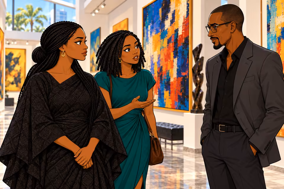 Folake asks Tariq for answers.