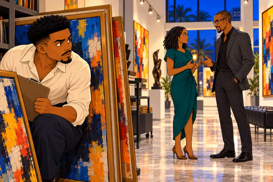 Tosin overhears a secret conversation.