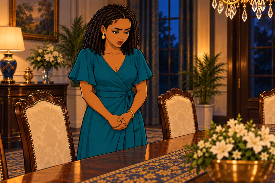 Folake offers a shaken apology.