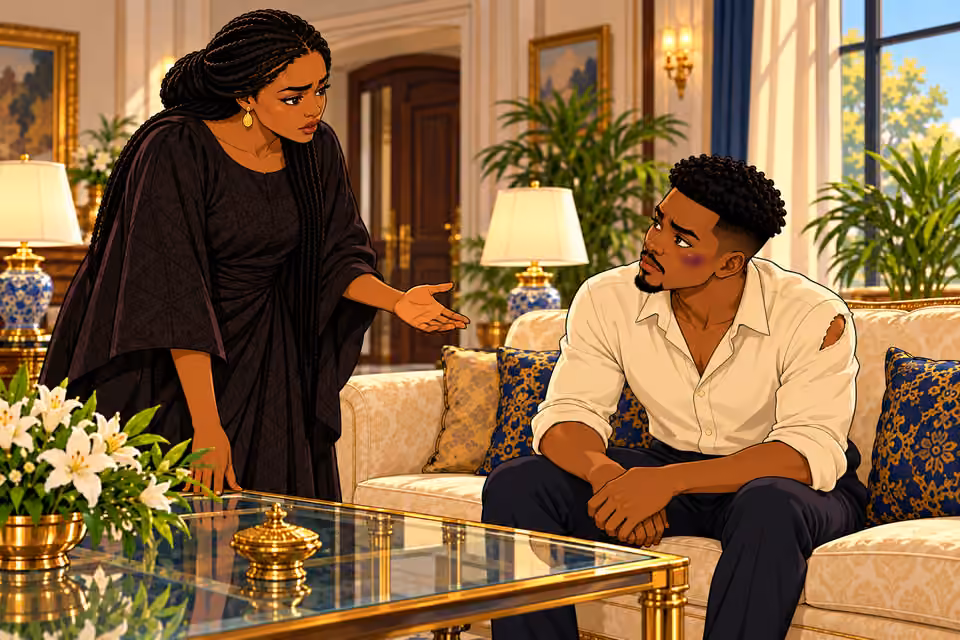 Oritoke asks Tosin for help.