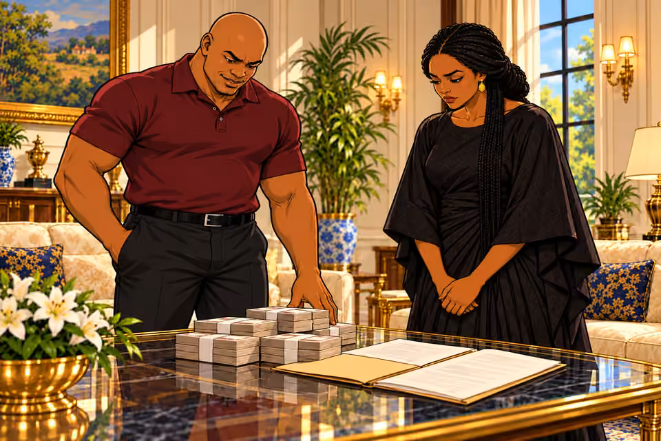 The money is ready for the gang.