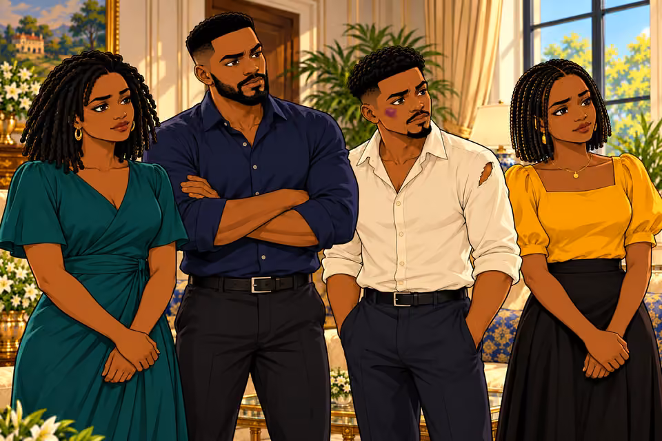 The siblings agree to stand together.