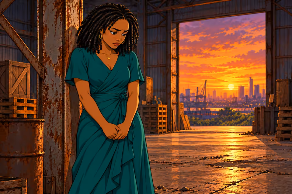 Folake struggles with her conscience.