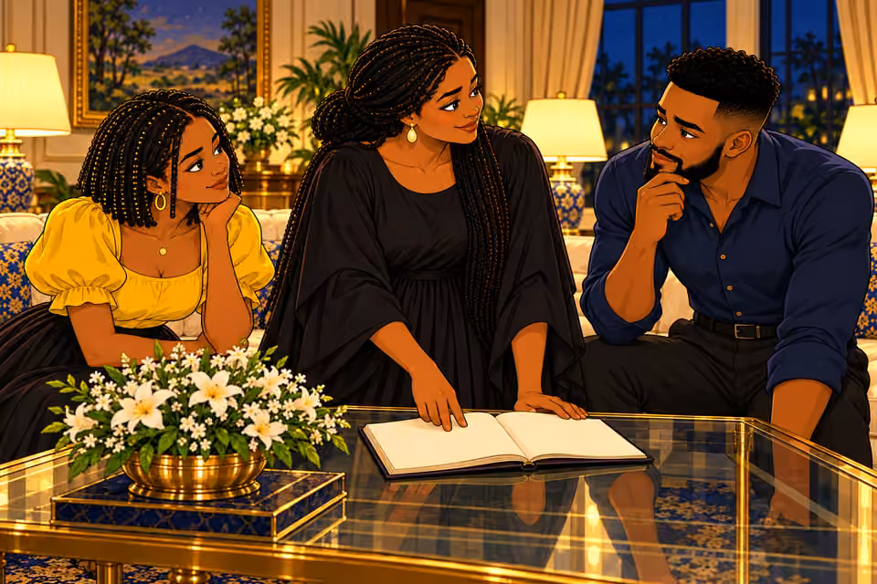 The siblings begin planning their future.