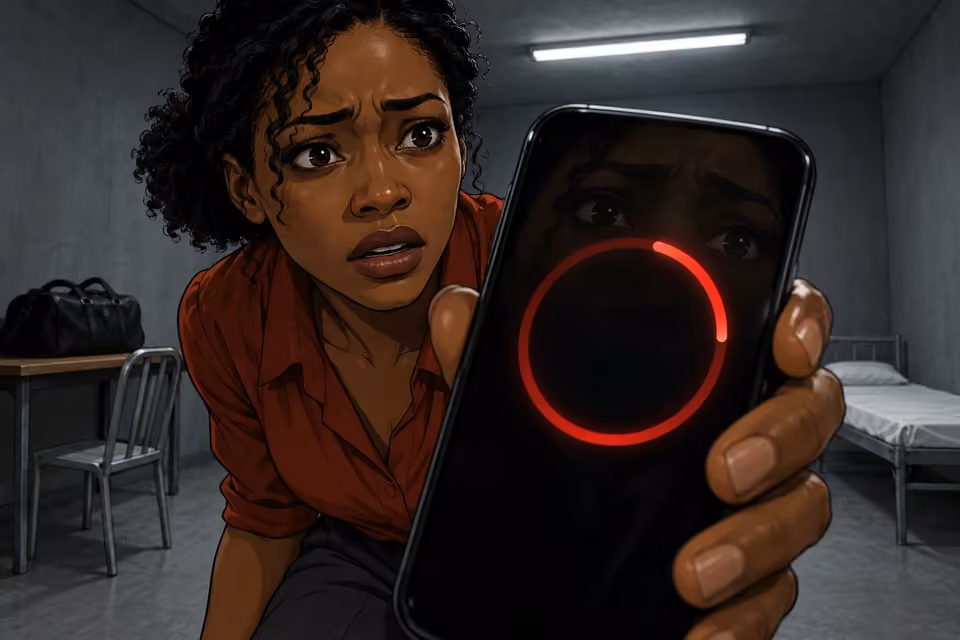 A relentless countdown begins on Kemi’s phone.
