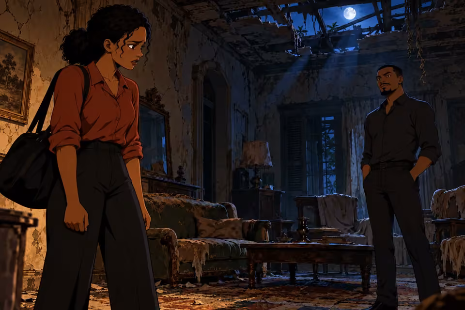 Kemi faces the man who has manipulated her throughout the day.