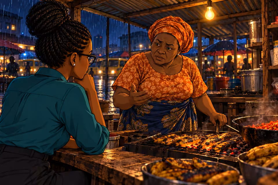 Aunty Yemisi challenges Dede to face her fear.