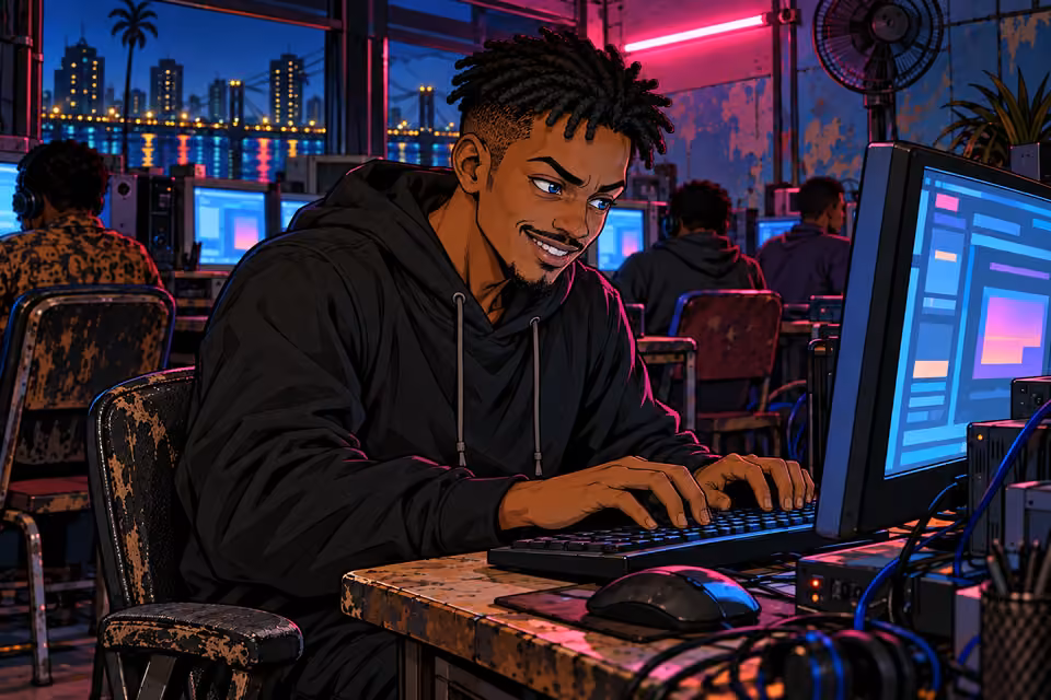 Emeka works quickly to uncover hidden financial traces.