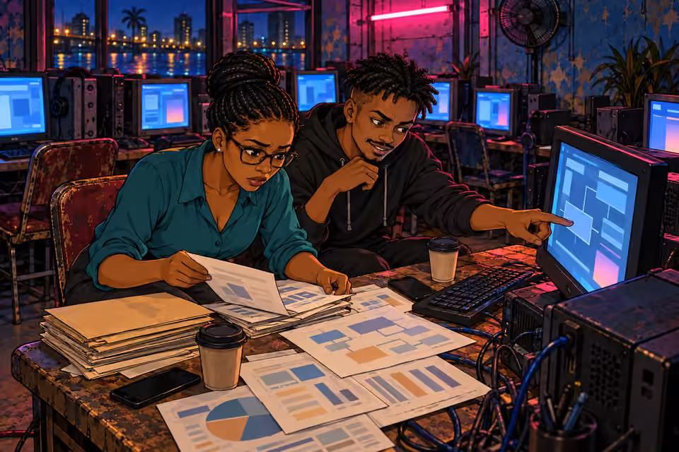 Dede and Emeka organize the leak and their next move.