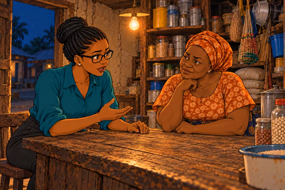 Dede recognizes how her accounting skills can help the group.