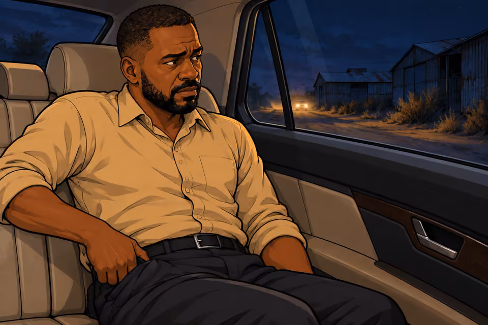 Hassan weighs how his phone might disrupt Asukwo’s plan.