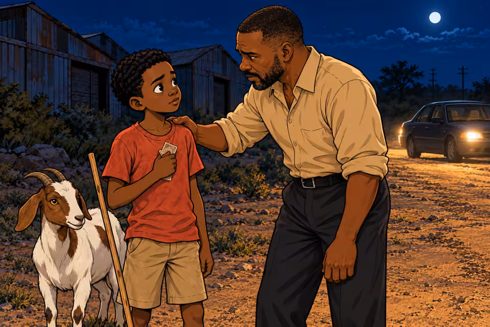 Hassan urges the boy to understand the message’s urgency.
