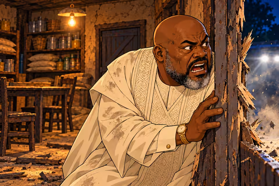 Asukwo’s fury gives way to fear.