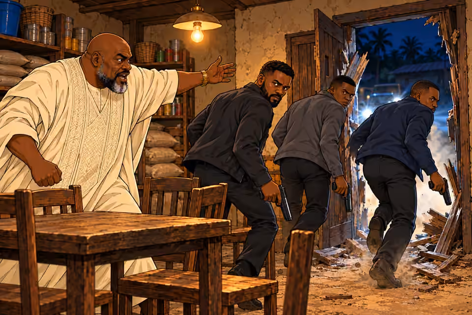 Asukwo orders his men to retreat.