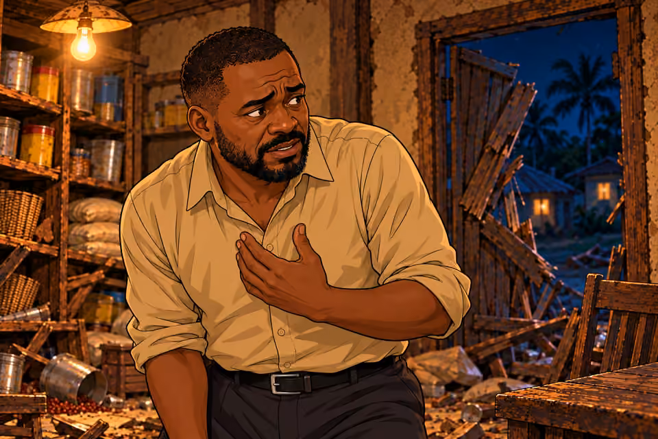 Hassan struggles to tell Dede what she needs to know.