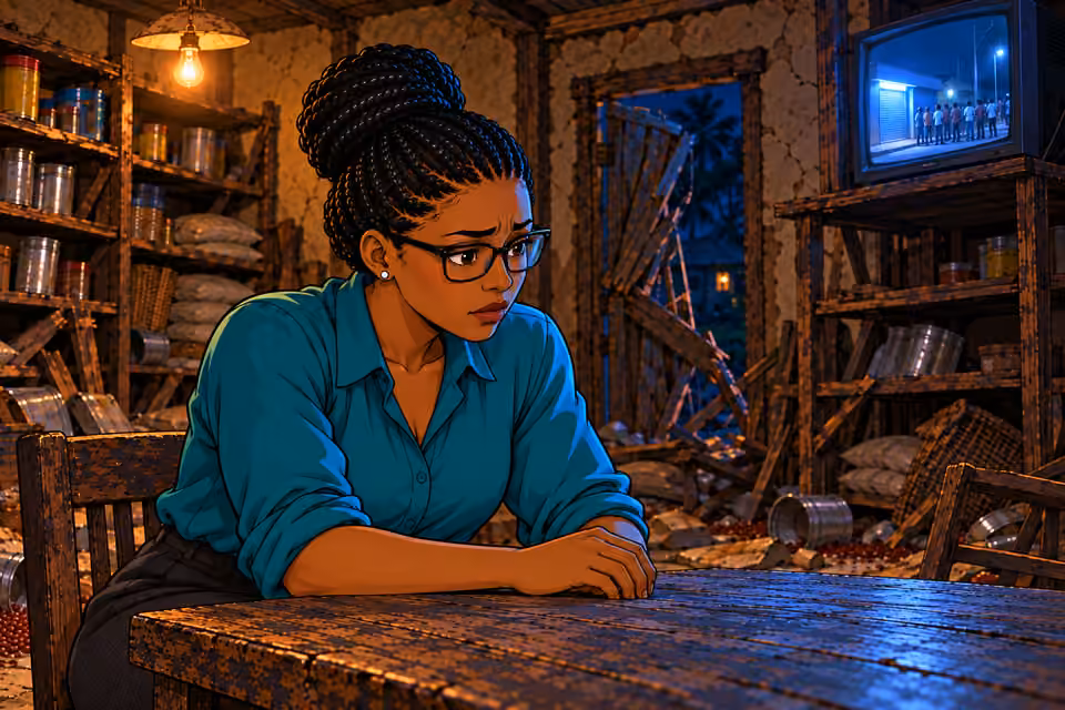 Dede realizes that Asukwo has struck back at the city.