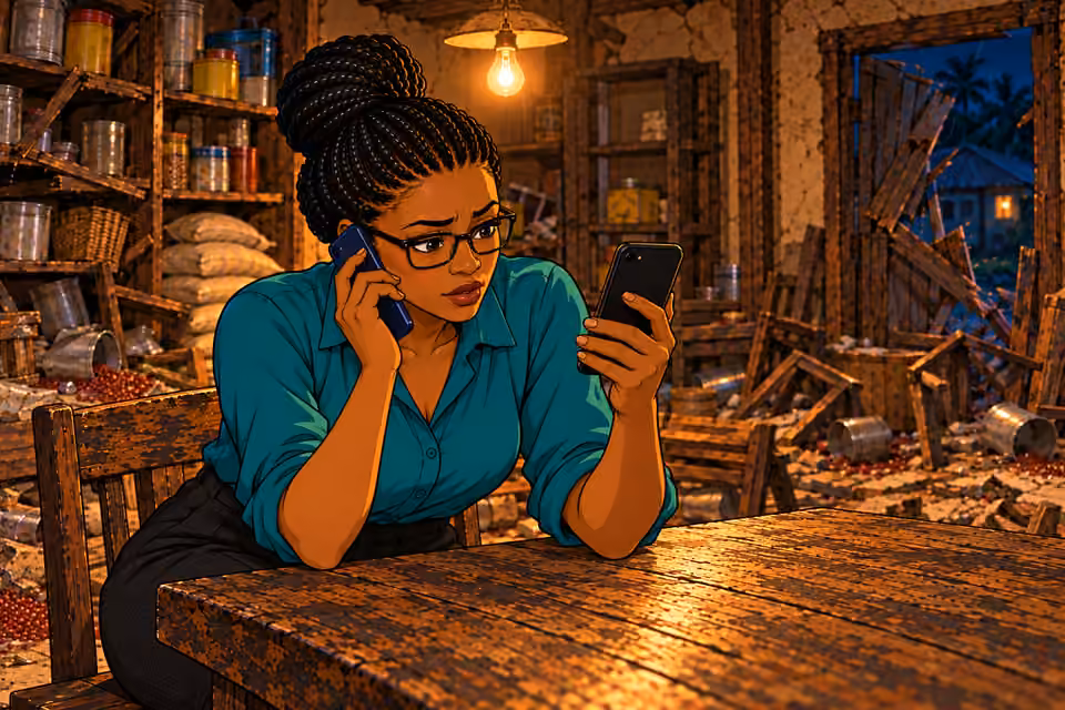 Dede sees a possible solution in the confiscated phone.