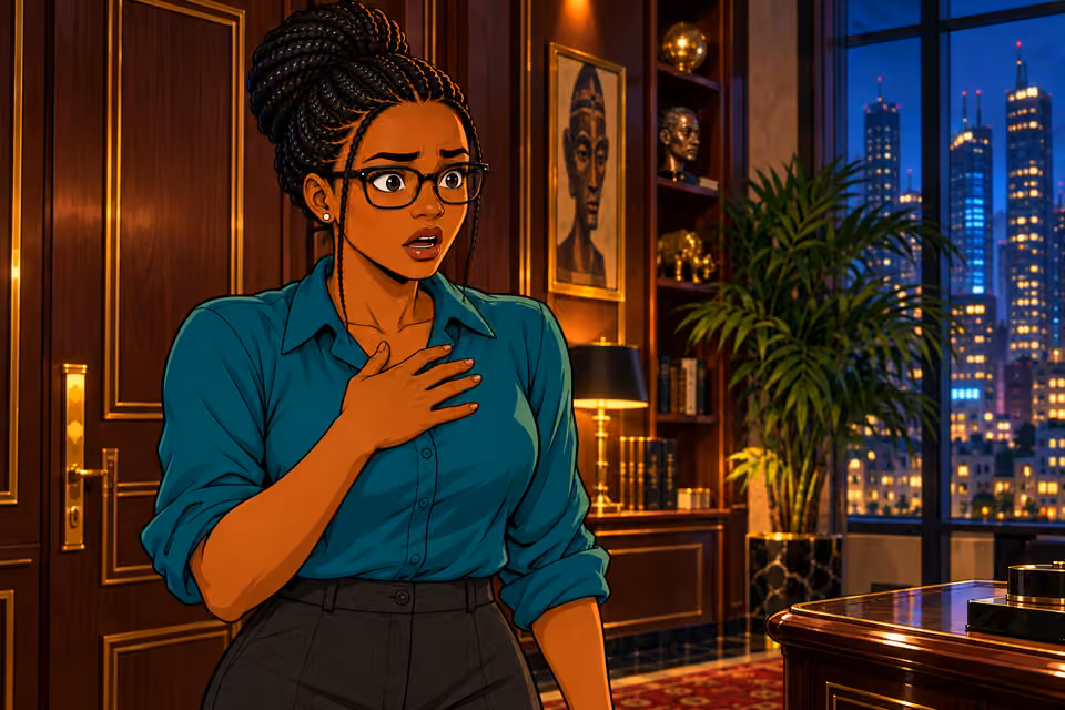 Dede reels at the possibility that her father survived.