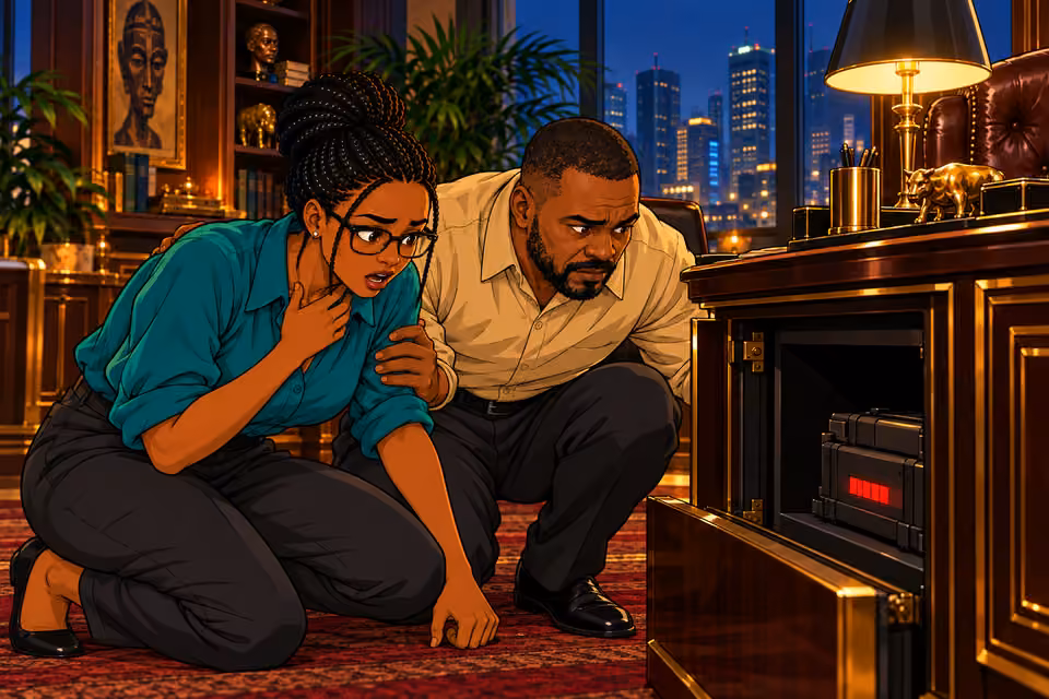 Dede and Hassan reach the hidden device.